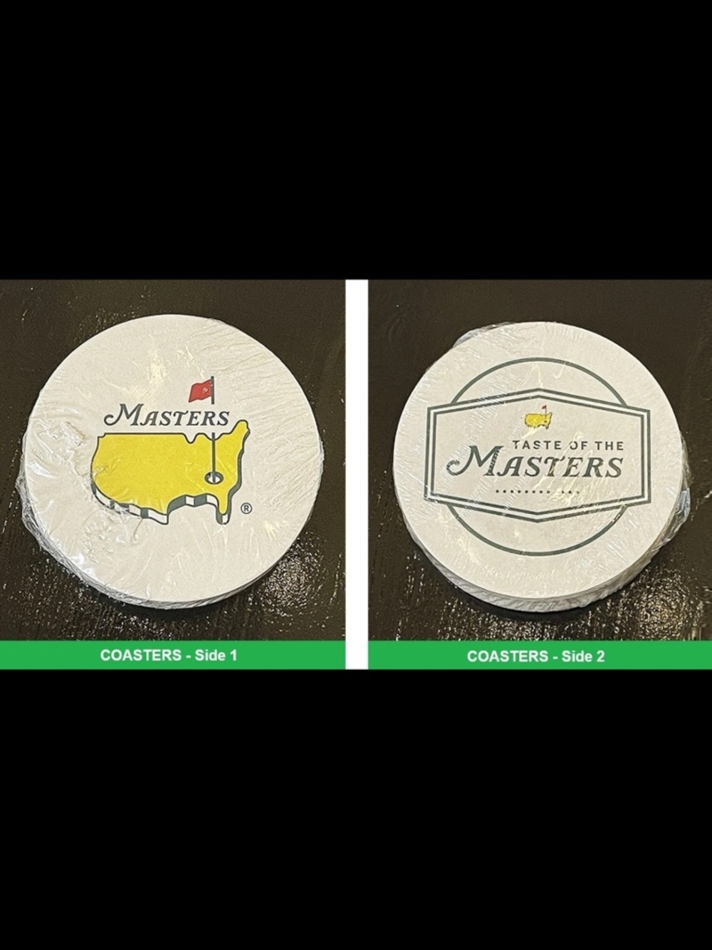 2026 Masters Tournament 12 pack Coasters Sealed Augusta Golf Club